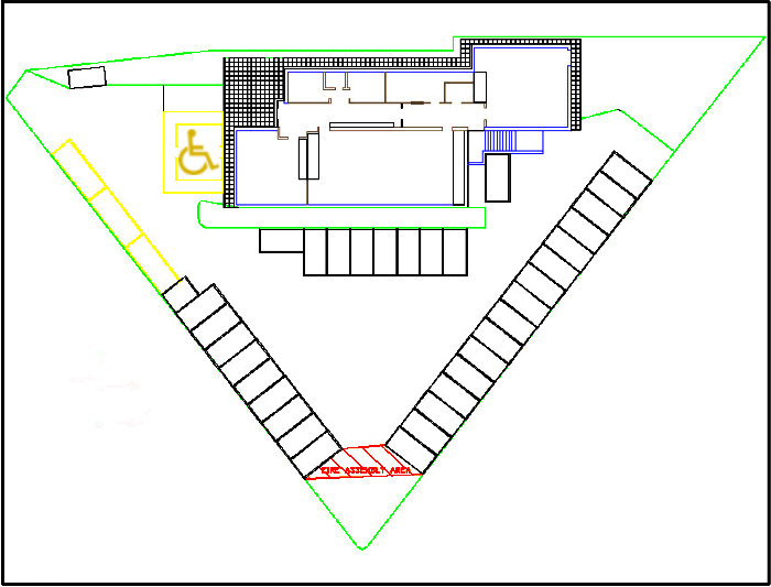 Plan Of Car Park – Carnon Downs Village Hall